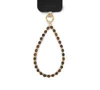 iDeal Of Sweden Mobile phone chain straps for hands-free use, wrist strap, beaded wristlet, trendy mobile phone strap (Tortoise)