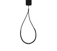 IDEAL OF SWEDEN Mobile phone strap for hands-free use, Phone cord strap lanyard, trendy mobile phone strap (Coal Black)