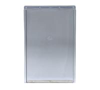Ideal Pet Products Clear Vinyl Replacement Flap, Extra Large, 10.25" x 15" Flap Size