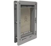 Ideal Pet Products Designer Series Plastic Pet Door with Telescoping Frame, Small, 5" x 7" Flap Size