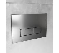 Ideal Standard Flush Plate OLEAS M2 234x154x8,5mm Chrome Double Flush