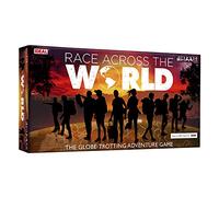 IDEAL | Race Across the World: The globe-trotting adventure game! | Family TV Show Game| For 2-6 Players | Ages 8+