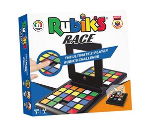 Ideal | Rubik's Race game: The ultimate 2 player Rubik's Challenge! | Two player Family Games | For 2 Players | Ages 7+