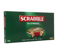 IDEAL | Scrabble Classic: a reproduction of the original 1950's design with wooden tiles - Welsh Edition | Classic Games | For 2-4 Players | Ages 10+