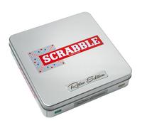 Scrabble Retro Edition Tin | Beautifully presented in a collector's tin with wooden racks and tiles | Classic Games | For 2-4 Players | Ages 10+