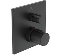 Ideal Standard A6956XG Ceratherm C100 Shower Mixer Thermostat Silk Black