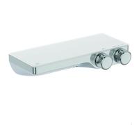 Ideal Standard A7329AA Ceratherm S200 Shower Thermostat Surface-Mounted with Glass Shelf
