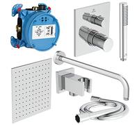 Ideal Standard A7572AA Ceratherm C100 Fittings Package, Chrome