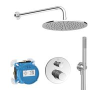 Ideal Standard A7573AA Ceratherm T100 Fittings Package, Chrome