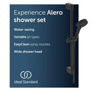 Ideal Standard Alero Shower Combination - Matt Black (103 X 640 mm)