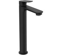 Ideal Standard Alero Tall Basin Mixer Tap - 240mm Spout Height, Includes Waste Fitting Matt Black