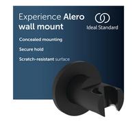 Ideal Standard Alero Wall Bracket For Hand Shower - Matt Black