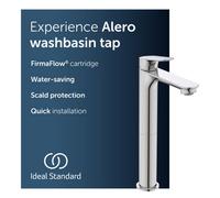 Ideal Standard Alero Washbasin Tap, With Waste - Chrome (48 X 175,5 X 294 mm)