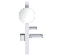 Ideal Standard Alu+ Silver Beauty Bar Small, Mirror 200mm - BD589SI