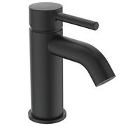 Ideal Standard BC193XG Ceraline H75 Basin Mixer Tap with Pop Up Waste 10 cm Projection Silk Black