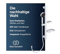 Ideal Standard Idealrain Alu+ Silver Shower Set 600mm With Handspray -