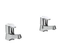 Ideal Standard Calista Pillar Basin Taps, B1146AA,Chrome