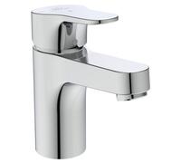 Ideal Standard Cerabase Single Lever Basin Mixer Tap With Click Waste And Bluestart Technology, Bd054Aa, Chrome