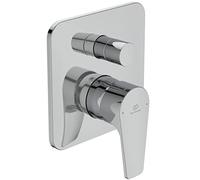 Ideal Standard - Cerafine D, Single-Lever Mixer for Built-in Bathtub or Shower, Two-Way, External Parts, Chrome