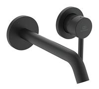 Ideal Standard Ceraline A6938XG Wall-Mounted Basin Mixer Tap Flush-Mounted Silk Black