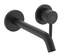 Ideal Standard A6938XG Ceraline Wall-Mounted washbasin Mixer tap, Silk Black