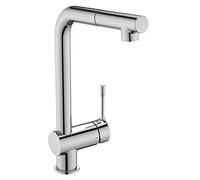 Ideal Standard Ceralook Single Lever l-Shape spout Kitchen tap with Pull Out spout, BD573AA, Chrome