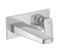 Ideal Standard Ceraplan Standard Chrome Effect Square Wall Mixer Tap