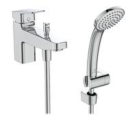 Ideal Standard Ceraplan Single Lever Bath Shower Mixer with Shower Set Chrome