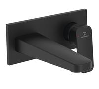 Ideal Standard Ceraplan - Wand-Waschtischarmatur Unterputz Ausladung 166mm silk black