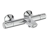 Ideal Standard Ceratherm T25 - Exposed thermostatic bathtub mixer with 2 outlets chrome