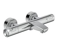 Ideal Standard Ceratherm T50 Exposed Thermostatic Wall Mounted Bath Shower Mixer, Chrome