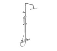Ideal Standard Ceratherm T50 Thermostatic Dual Shower Mixer, Chrome, A7227AA