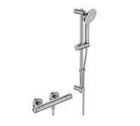 Ideal Standard Ceratherm T50 Thermostatic Shower Mixer with kit, Chrome, A7221AA
