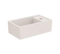 Ideal Standard Cloakroom Basin EUROVIT + 1 hole with overflow, links 370x120x210mm White