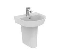 Ideal Standard Cloakroom Round Basin Connect Air Arc with Ideal+ 400 x 350 x 150 mm