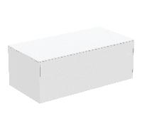 Ideal Standard Conca - Side cabinet with 1 drawer 1002x370x505mm white matt/white matt