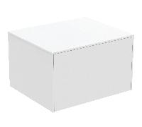 Ideal Standard Conca - Side cabinet with 1 drawer 602x370x505mm white matt/white matt