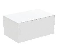 Ideal Standard Conca - Side cabinet with 1 drawer 802x370x505mm white matt/white matt