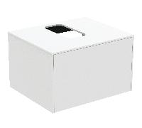 Ideal Standard Conca - Vanity Unit with 1 drawer 602x370x505mm white matt/white matt