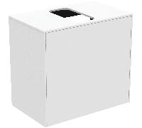 Ideal Standard Conca - Vanity Unit with 1 drawer 602x550x373mm white matt/white matt