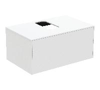 Ideal Standard Conca - Vanity Unit with 1 drawer 802x370x505mm white matt/white matt