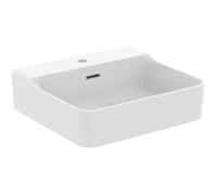 Ideal Standard Conca - Waschtisch 1 Hahnloch mit berlauf 500x450x165mm geschliffen seidenwei