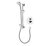 Ideal Standard Concept Easybox Built-In Thermostatic Shower Mixer With Shower Kit - Round Faceplate A5958Aa Chrome
