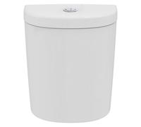 Ideal Standard Concept Freedom Arc White Close Coupled Side Inlet Water-Saving Cistern (H)71.5Cm (W)36.5Cm (D)66.5Cm