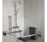 Ideal Standard Concept Freedom Chrome Effect Wall-Mounted Bathroom Shower Doc M Sets