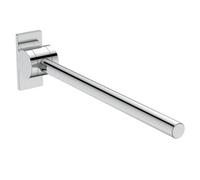 Ideal Standard Concept Freedom Hinged Chrome Effect Straight Support Wall-Mounted Grab Rail (L)800mm