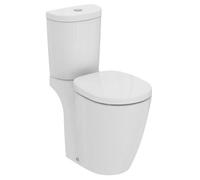 Ideal Standard Concept Freedom White Boxed Rim Round Comfort Height Open Back Toilet Set With Soft Close Seat & Close Coupled Cistern