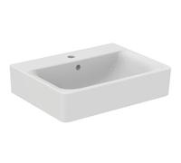 Ideal Standard Connect Cube Wash Basin 600mm E7141, 1 tap Hole, Colour: White