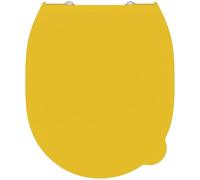 Ideal Standard Contour 21 Schools Toilet seat for Kids 7-11 yrs - Yellow | Toilet seat with side handle for improved user-friendliness, S453679