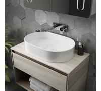 Ideal Standard Countertop Basin oval 600 x 400 mm Strada II White T298101